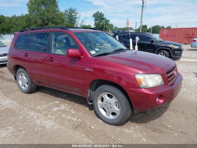  Salvage Toyota Highlander