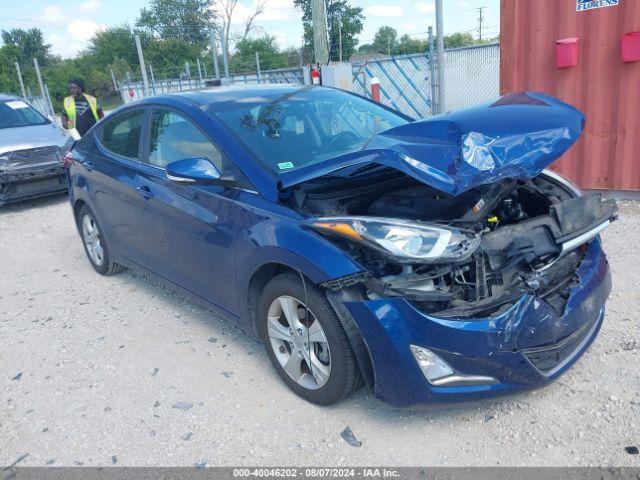  Salvage Hyundai ELANTRA