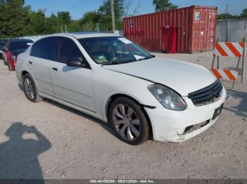  Salvage INFINITI G35x