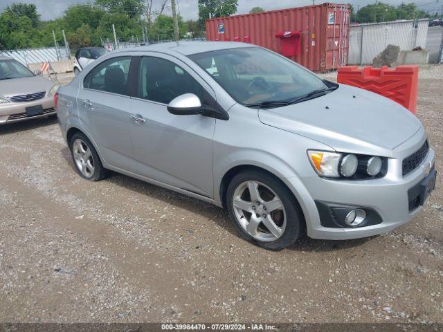  Salvage Chevrolet Sonic