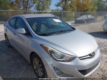  Salvage Hyundai ELANTRA