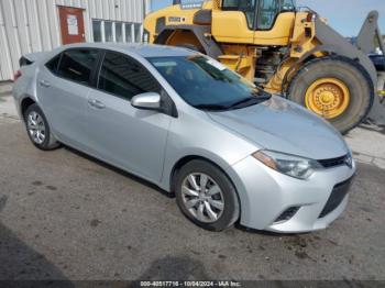  Salvage Toyota Corolla