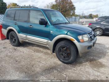  Salvage Mitsubishi Montero