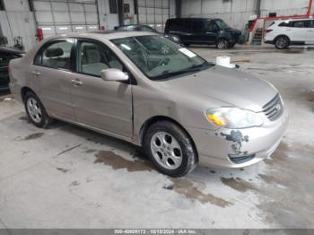  Salvage Toyota Corolla