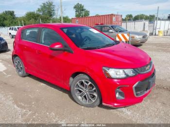  Salvage Chevrolet Sonic