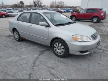  Salvage Toyota Corolla