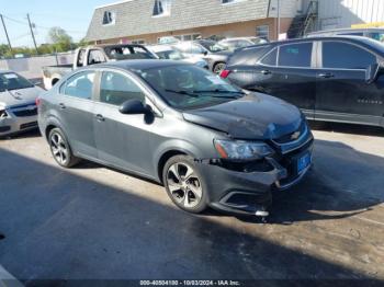  Salvage Chevrolet Sonic