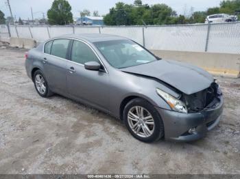  Salvage INFINITI G37x