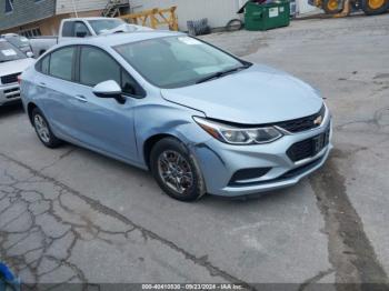  Salvage Chevrolet Cruze