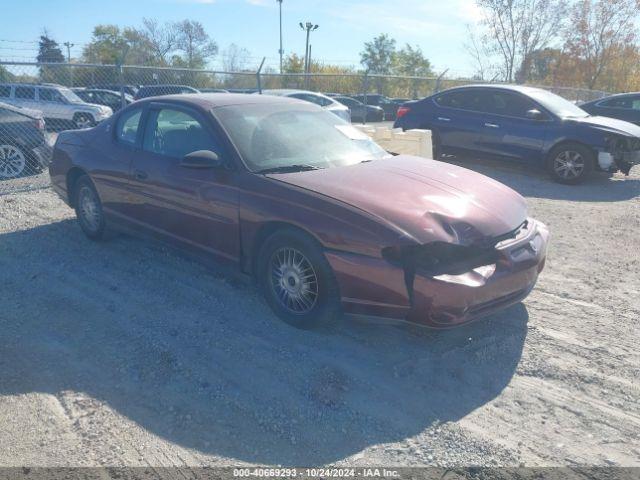  Salvage Chevrolet Monte Carlo