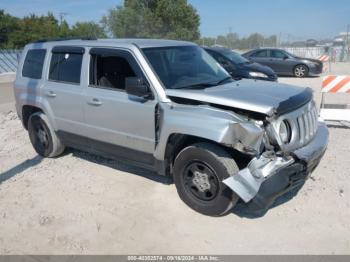  Salvage Jeep Patriot