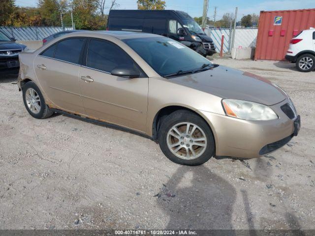  Salvage Pontiac G6