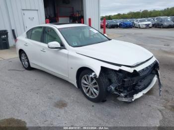  Salvage INFINITI Q50