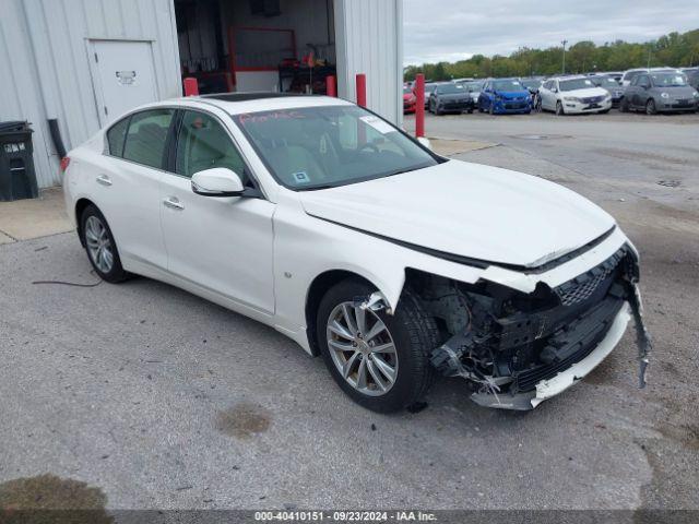  Salvage INFINITI Q50