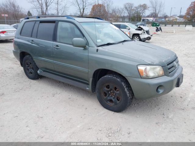  Salvage Toyota Highlander