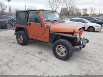  Salvage Jeep Wrangler