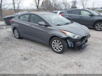  Salvage Hyundai ELANTRA