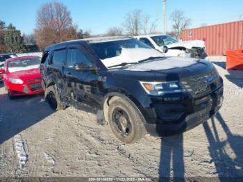  Salvage Ford Utility Police Intercepto