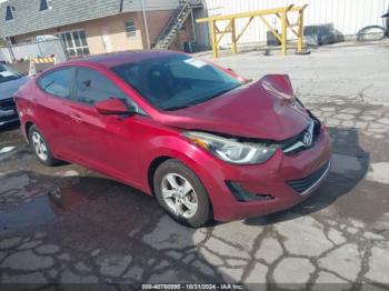  Salvage Hyundai ELANTRA