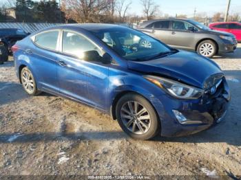  Salvage Hyundai ELANTRA