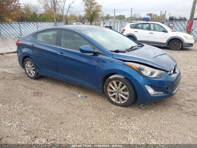  Salvage Hyundai ELANTRA