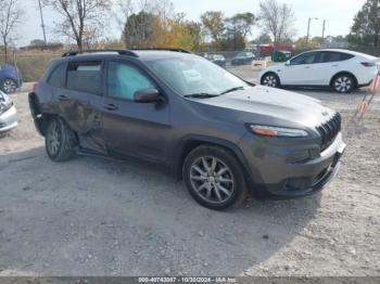  Salvage Jeep Cherokee