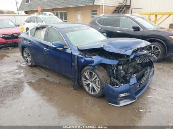  Salvage INFINITI Q50