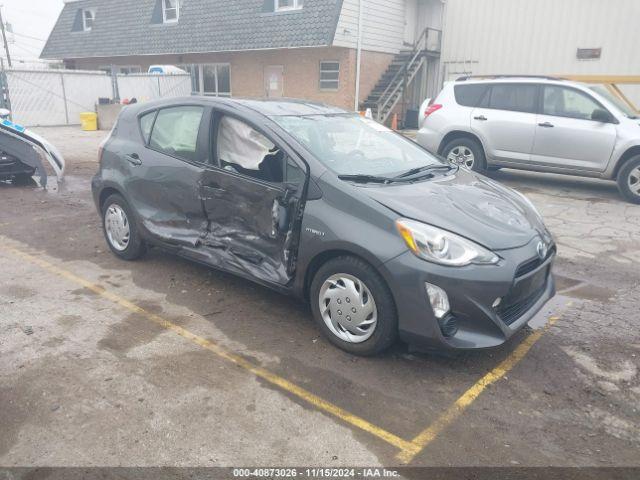  Salvage Toyota Prius c