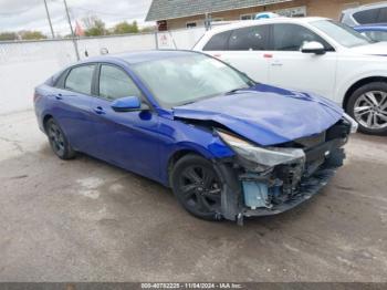  Salvage Hyundai ELANTRA