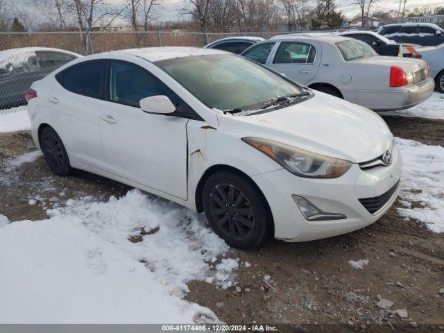  Salvage Hyundai ELANTRA