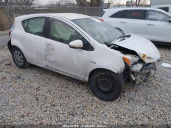  Salvage Toyota Prius c