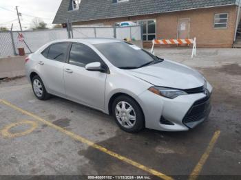  Salvage Toyota Corolla