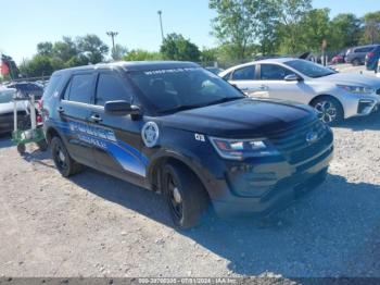  Salvage Ford Police Interceptor Utilit