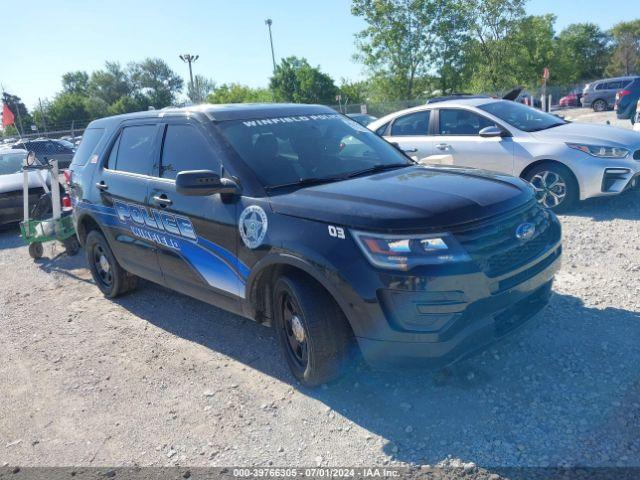  Salvage Ford Police Interceptor Utilit