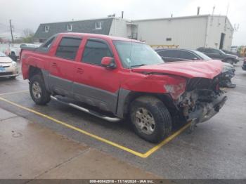  Salvage Chevrolet Avalanche 1500