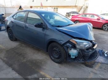  Salvage Toyota Corolla