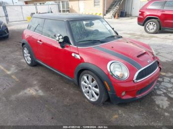  Salvage MINI Cooper S