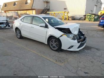  Salvage Toyota Corolla