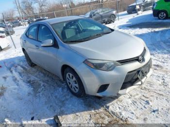  Salvage Toyota Corolla