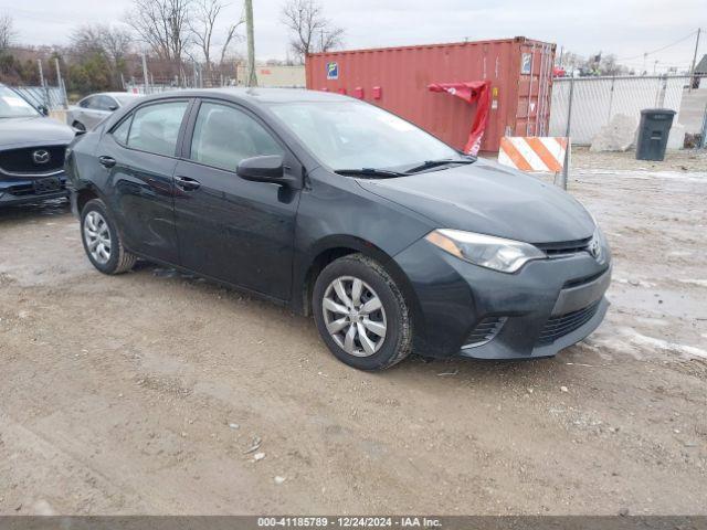  Salvage Toyota Corolla