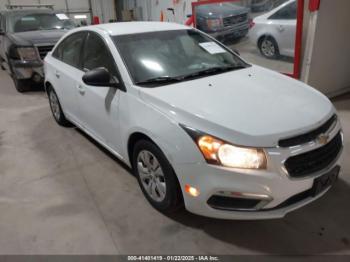  Salvage Chevrolet Cruze