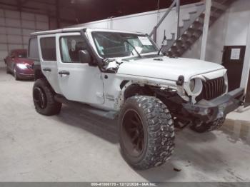  Salvage Jeep Wrangler