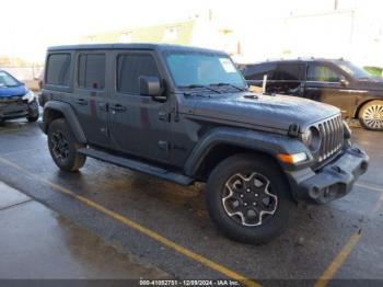  Salvage Jeep Wrangler