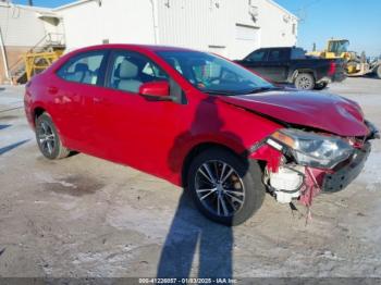  Salvage Toyota Corolla