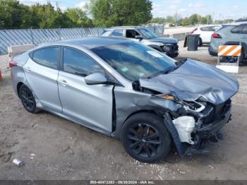  Salvage Hyundai ELANTRA