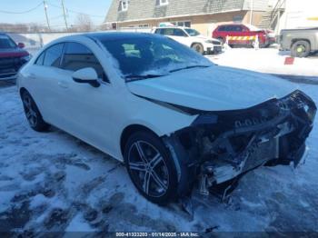  Salvage Mercedes-Benz Cla-class