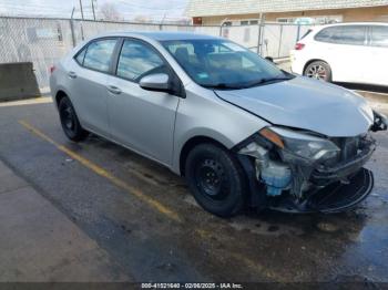  Salvage Toyota Corolla