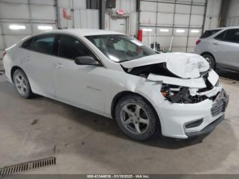  Salvage Chevrolet Malibu