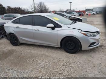  Salvage Chevrolet Cruze