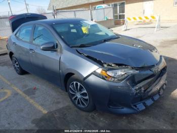  Salvage Toyota Corolla